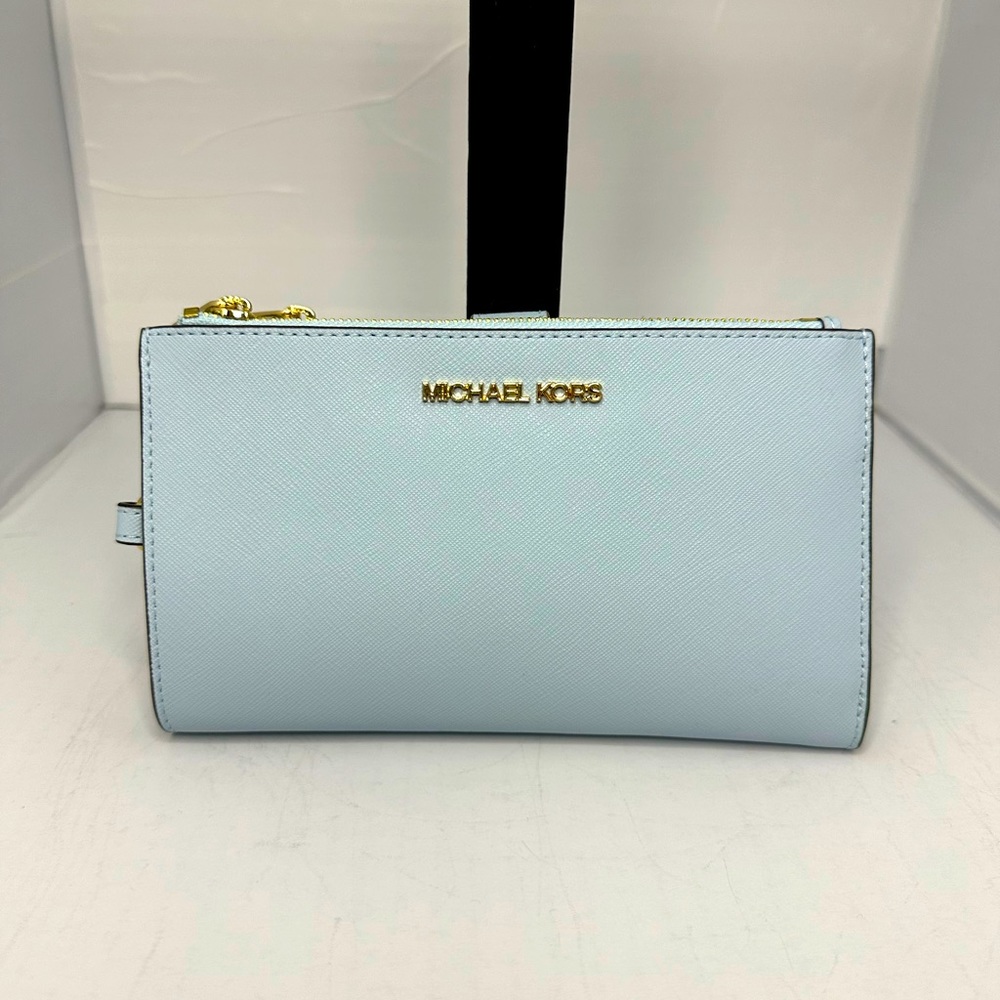 Michael Kors Jet Set Double Zip Wallet